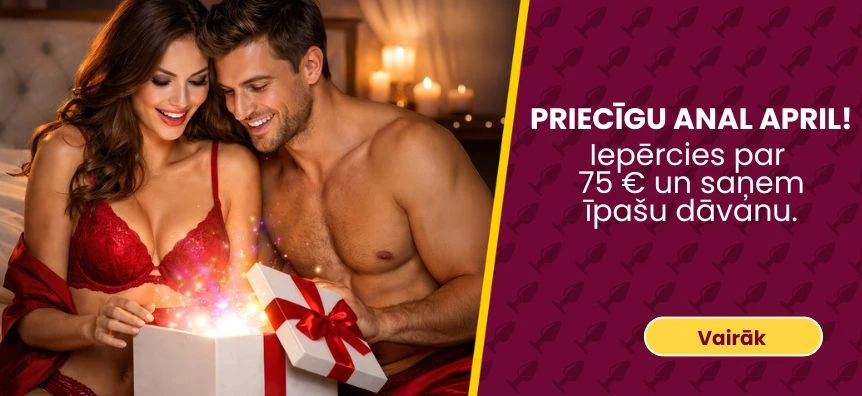 Priecīgu Anal April! - Bezmaksas Sunfo anālais spraudnis - lovesexshop.lv sex shop