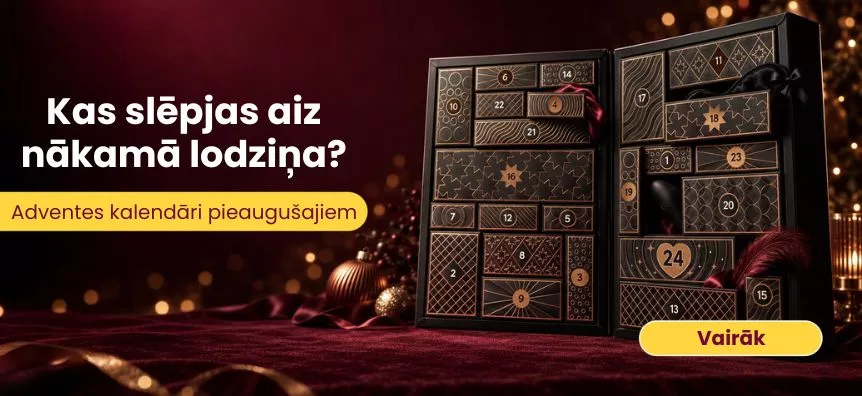 Erotiskais Adventes kalendārs – atklāj pārsteigumus ar Lovesexshop.lv sex shop