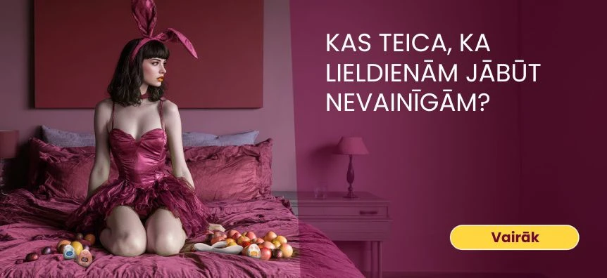 Kas teica, ka Lieldienām jābūt nevainīgām? - lovesexshop.lv sex shop