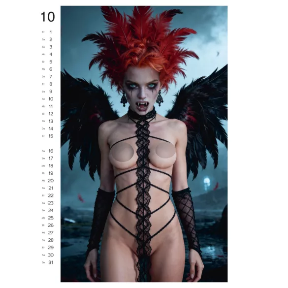 Wild Fantasy 2027 - erotisks sienas kalendārs (1 gab.)