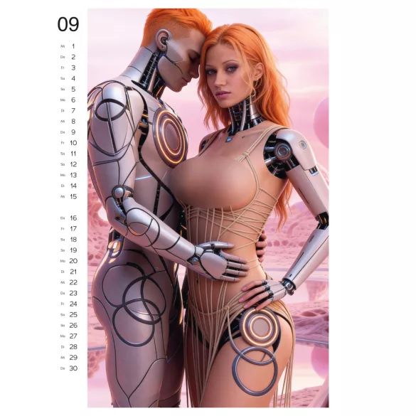 Wild Fantasy 2027 - erotisks sienas kalendārs (1 gab.)