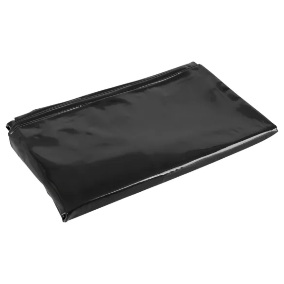 Vinyl seksa gultas veļa melna 135x200 cm