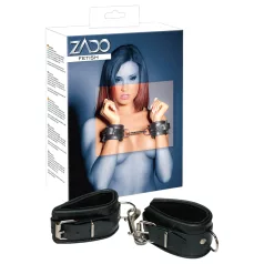 ZADO - ādas rokas dzelži (melni)