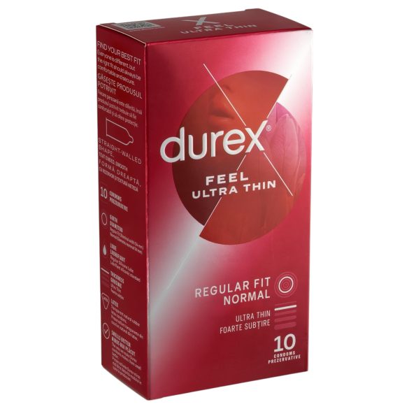 Durex Feel Ultra Thin - ultra reālas prezervatīvi (10 gab.)