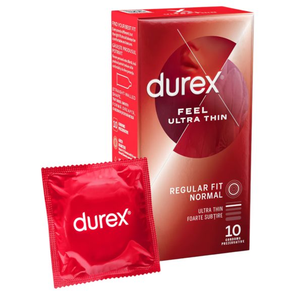 Durex Feel Ultra Thin - īpaši plānas prezervatīvi (10gab)