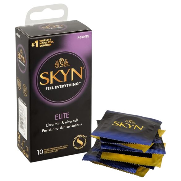 Manix SKYN Elite - īpaši plānas bezlateksa prezervatīvi (10 gab.)