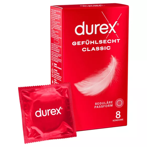 Durex - īpaši plāns prezervatīvs (8 gab.)