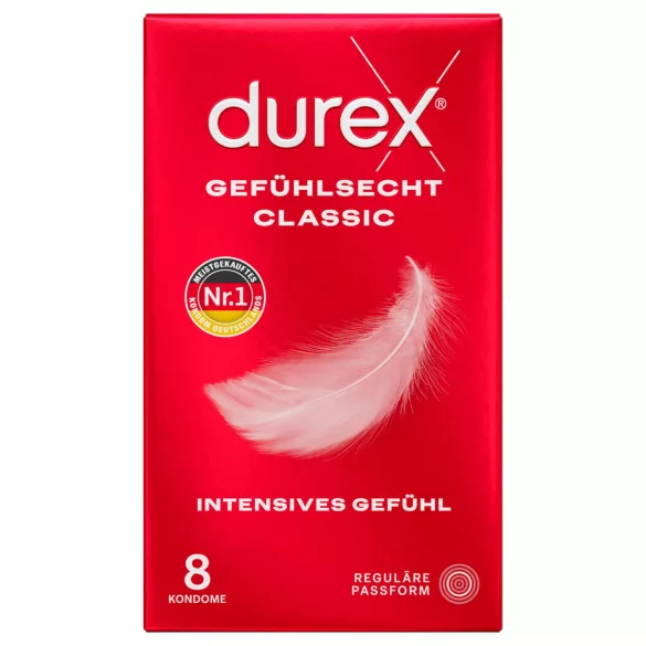 Durex - īpaši plāns prezervatīvs (8 gab.)
