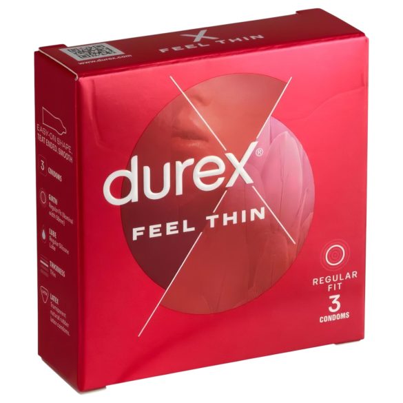 Durex prezervatīvi Feel Thin īpaši plāni 3 gab