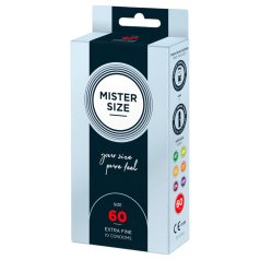 Mister Size ultra plāna prezervatīvi 60mm 10 gab