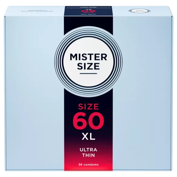 Mister Size prezervatīvi plāni 60mm 36 gab