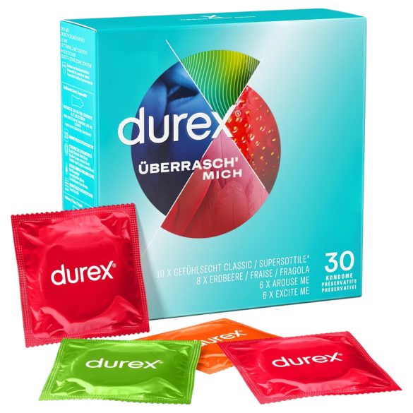 Durex - aromātiskie prezervatīvi (30 gab.)
