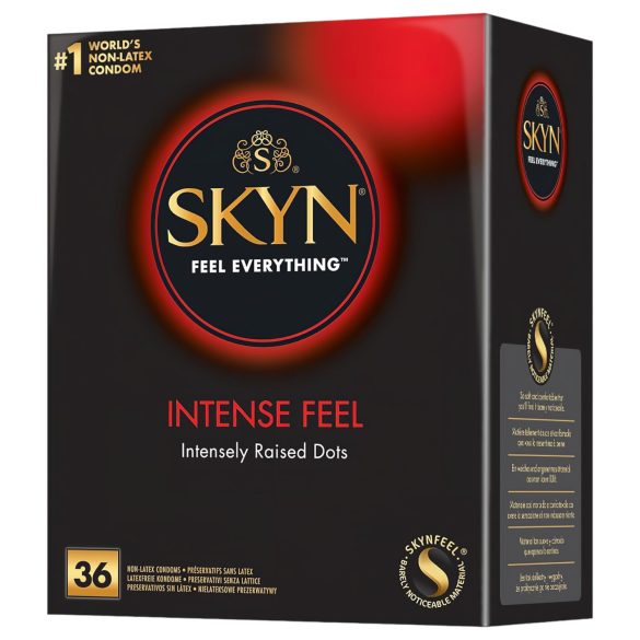 Manix SKYN Intense Fell - vegānu prezervatīvi bez lateksa (36 gab.)