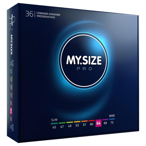 My Size Pro 64mm – īpaši plāns prezervatīvs, 36 gab