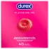 Durex - Pleasure Me prezervatīvi (40 gab.)