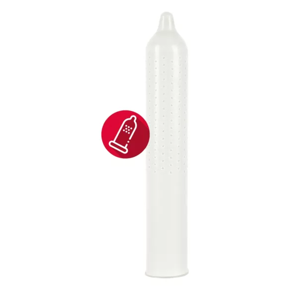 Secura Extra Fun - prezervatīvi ar izciļņiem 53 mm 12 gab.