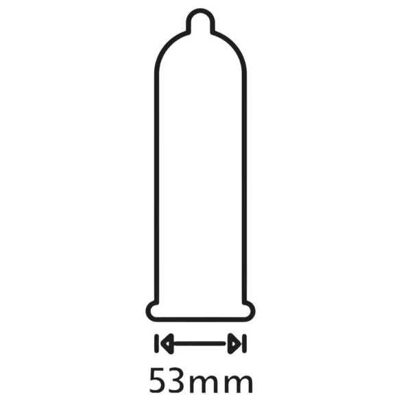 Secura Extra Fun - prezervatīvi ar izciļņiem 53 mm 12 gab.