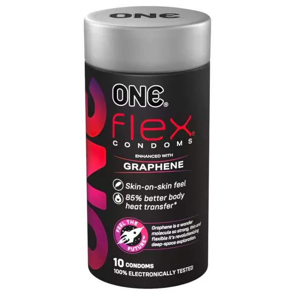 ONE Flex - prezervatīvi grafēna materiāls 12 gab