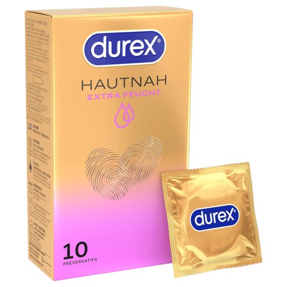 Durex Hautnah - prezervatīvi papildus lubrikants 10 gab.