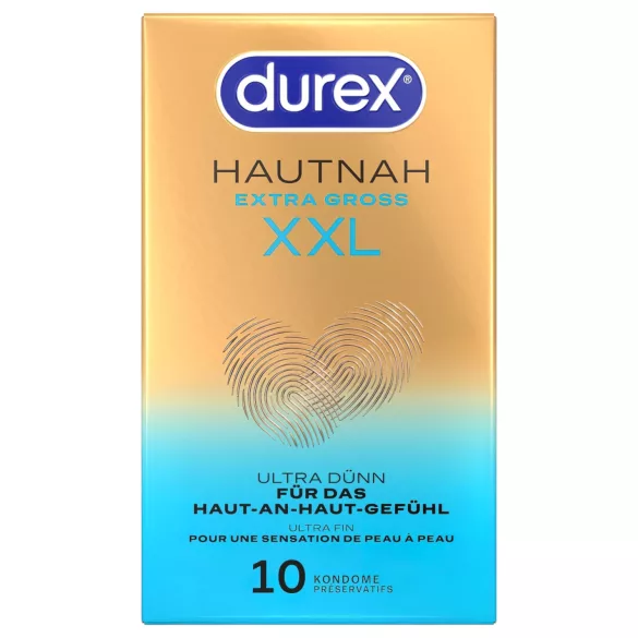 Durex prezervatīvi XXL izmērs īpaši lieli 10 gab