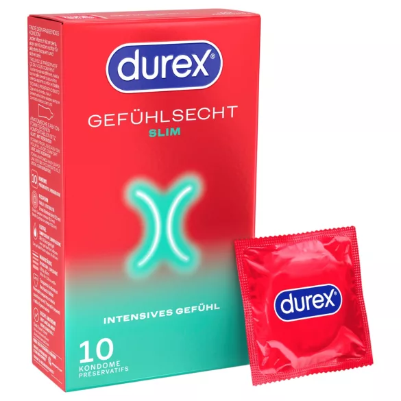 Durex - Slim prezervatīvi (10 gab.)