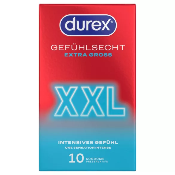 Durex - XXL prezervatīvi (10 gab.)
