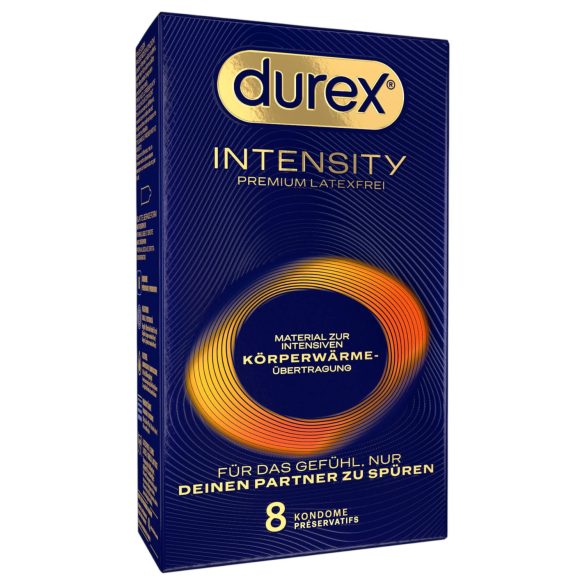 Durex Intensity - prezervatīvi plāni bez lateksa 8 gab.