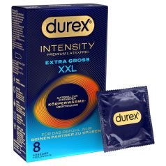 Durex Intensity XXL - prezervatīvi bez lateksa 8 gab