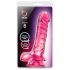 B Yours – dildo ar sēkliniekiem – 20 cm (rozā)