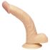 NMC dildo ar izliekumu 19 cm naturāls