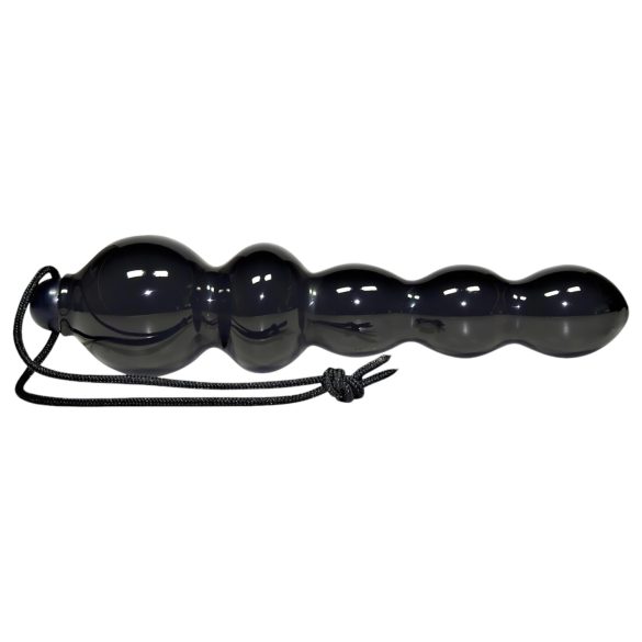 You2Toys Black Jack - pērlīšu anālais dildo (melns)