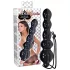 You2Toys Black Jack - anālais dildo ar pērlītēm melns