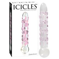 Icicles No. 7 - stikla dildo ar bumbiņām
