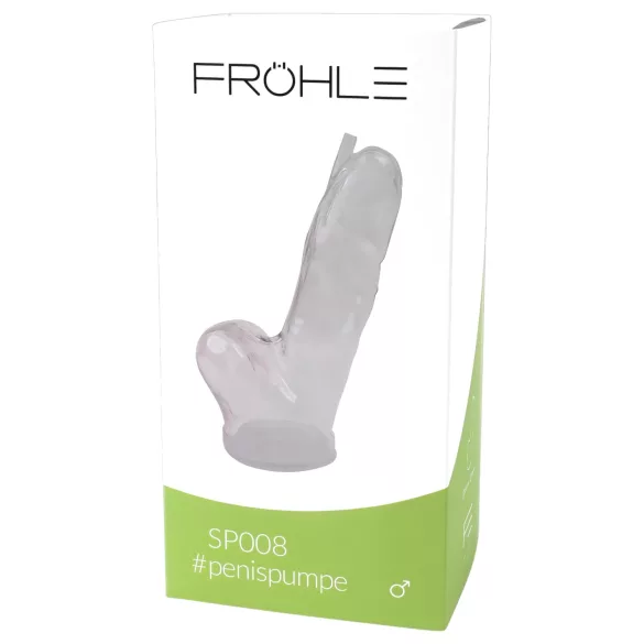 Fröhle rezerves cilindrs penisam 21cm medicīniska anatomiska pompai
