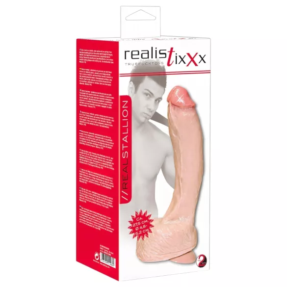realistixxx milzu dildo liels izmērs dabīgā krāsa