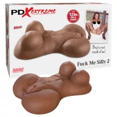   Pipedream Fuck Me Silly Sista - brūns sievietes torss masturbators (5,7 kg)