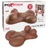 Pipedream Fuck Me Silly Sista - brūns sievietes torss masturbators (5,7 kg)