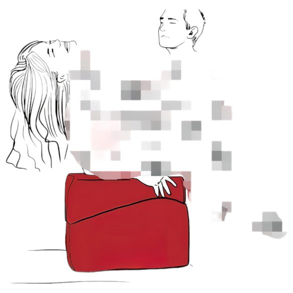 Liberator - Seksu spilvenu komplekts (melns)