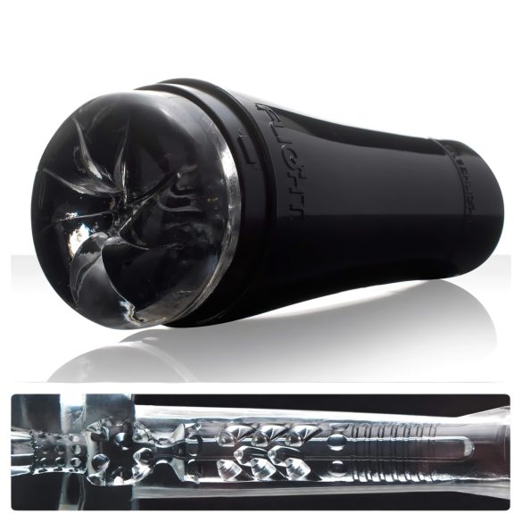 Fleshlight vīriešu masturbators Flight Pilot melns