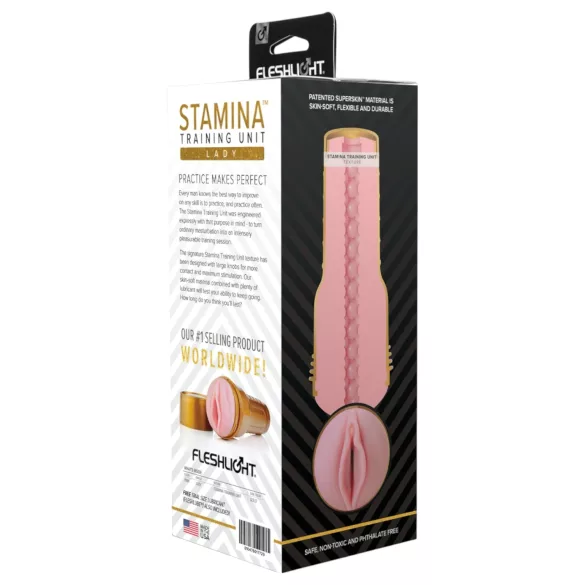 Fleshlight masturbators vīriešiem stamina treniņam rozā vagina