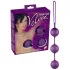 You2Toys - trīskāršā geišas lodīte violetā krāsā