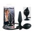 You2Toys True Black - pumpējams anālais paplešinātājs (melns)
