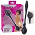 You2Toys - piepūšams anālais dildo melns