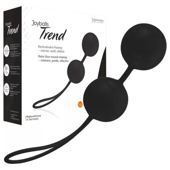 Joyballs Trend geišas bumbiņas melnas