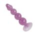 You2Toys - purpurs anālais lodīšu vibrators ar piesūcekni