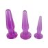 You2Toys - Anālās treniņu spraudņu komplekts - 3 gab. (violetā krāsā)