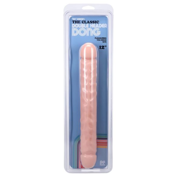Doc Johnson dubultais dildo - naturāls (30,5 cm)