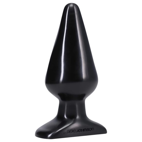 Doc Johnson melns anālais aizbāznis - klasisks, liels (14,5 cm)