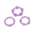 You2Toys - Esi stiprs! Dzimumlocekļa gredzenu komplekts - violets (3 gab.)
