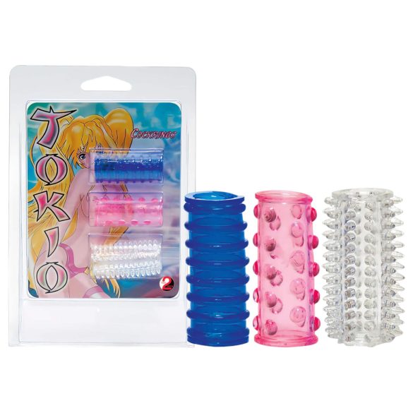 You2Toys - Japāņu dzimumlocekļa manžetes komplekts (3 gab)
